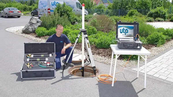 Dichtheitsprüfung der utp service GmbH