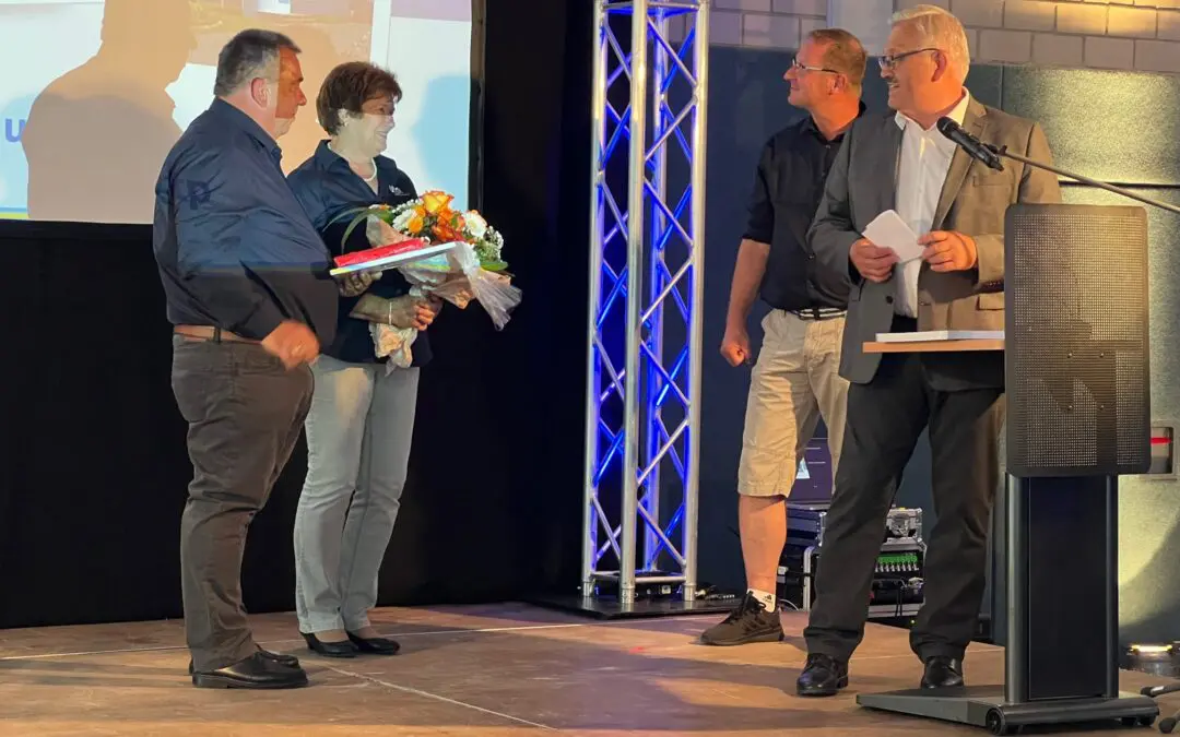 utp Jubiläum: Ansprache von Bürgermeister Reinhard Preißinger