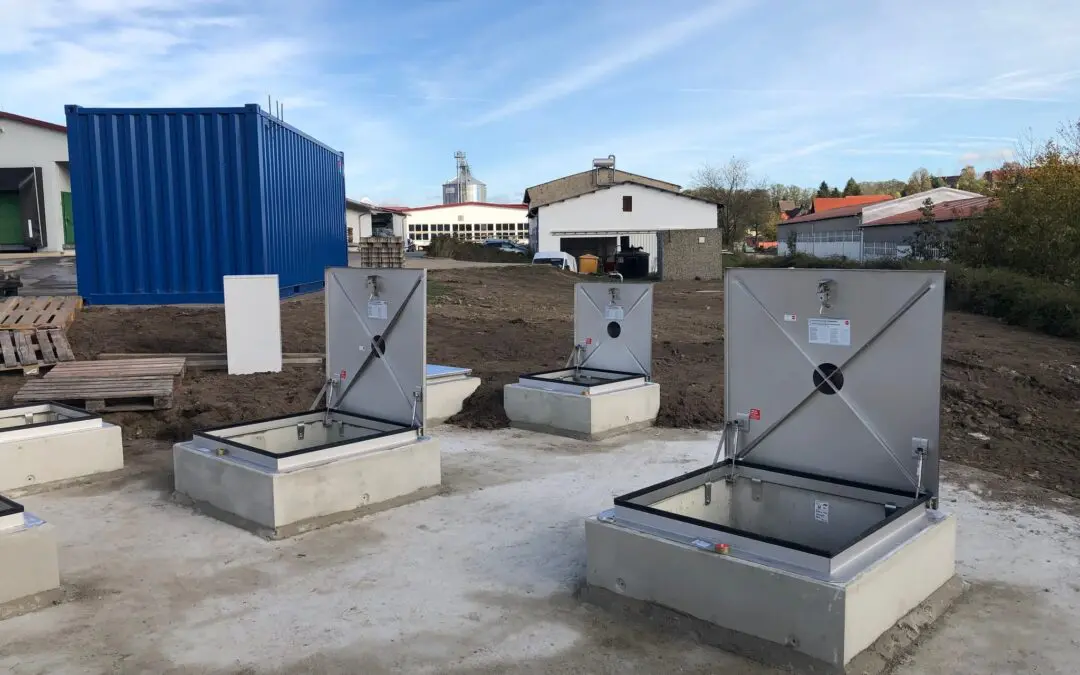Gewerbliche Kläranlage für die Agrofarm Knau eG