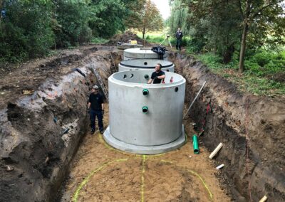 Municipal wastewater treatment plants Losenrade