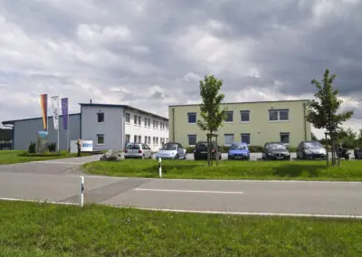 Der Eingangsbereich der utp umwelttechnik pöhnl GmbH