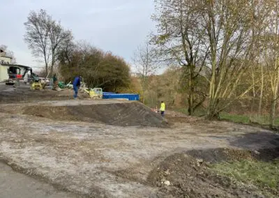 Bau der Flotationsanlage der AGD Dorfilm