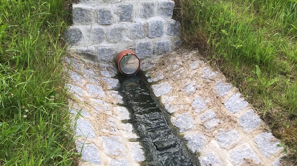 Einleitung des Abwassers
